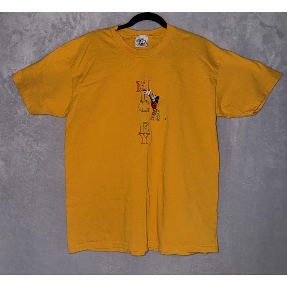 Vintage Mickey & CO Shirt Mickey Mouse And Friends Disney Made In USA Large